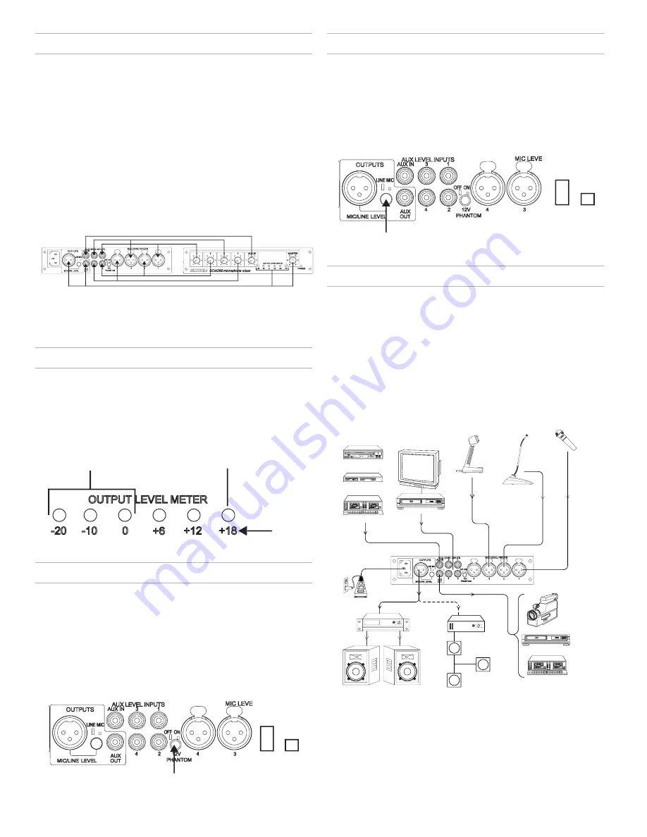 Shure SCM268E User Manual Download Page 5