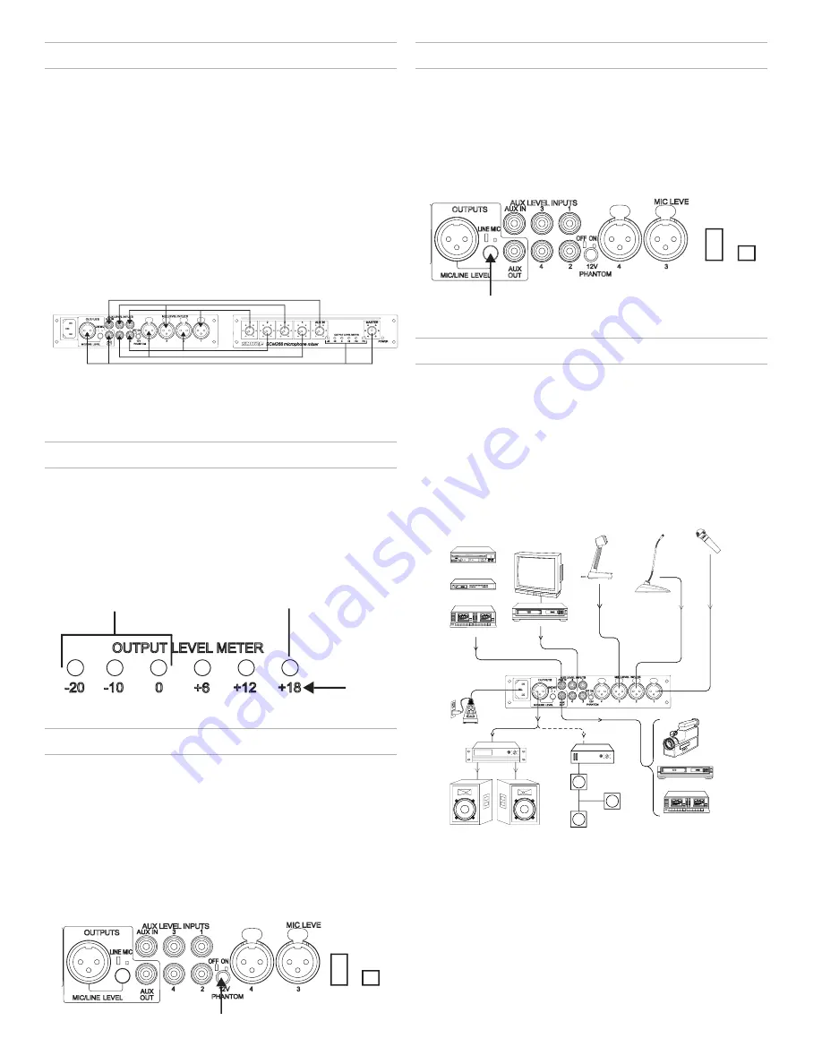 Shure SCM268E User Manual Download Page 11