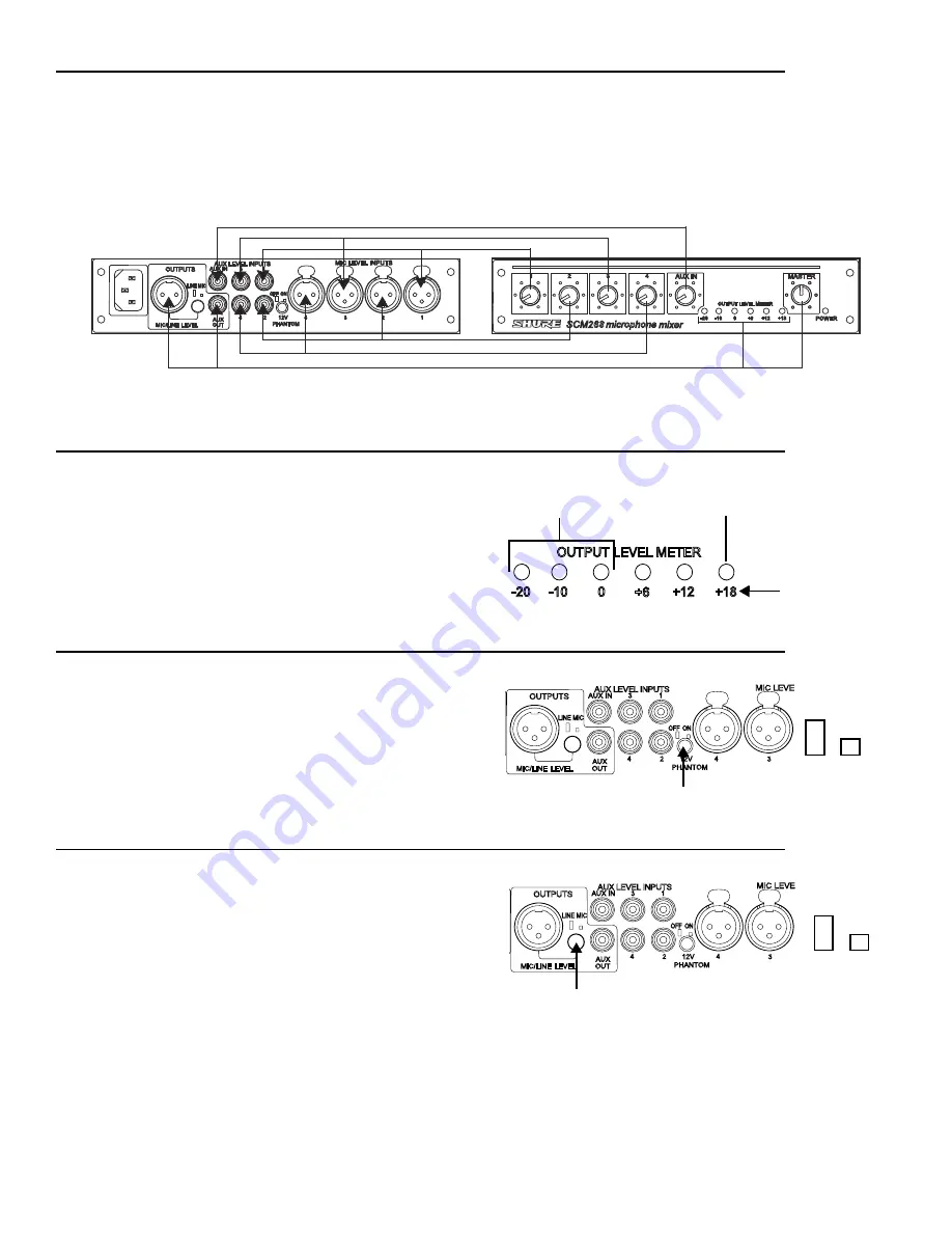 Shure SCM268E User Manual Download Page 17