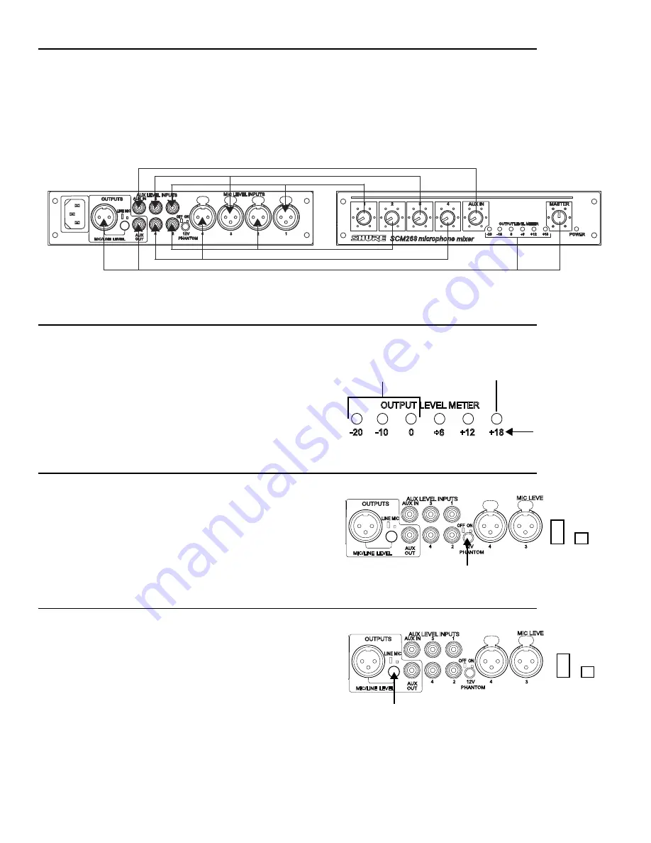 Shure SCM268E User Manual Download Page 23