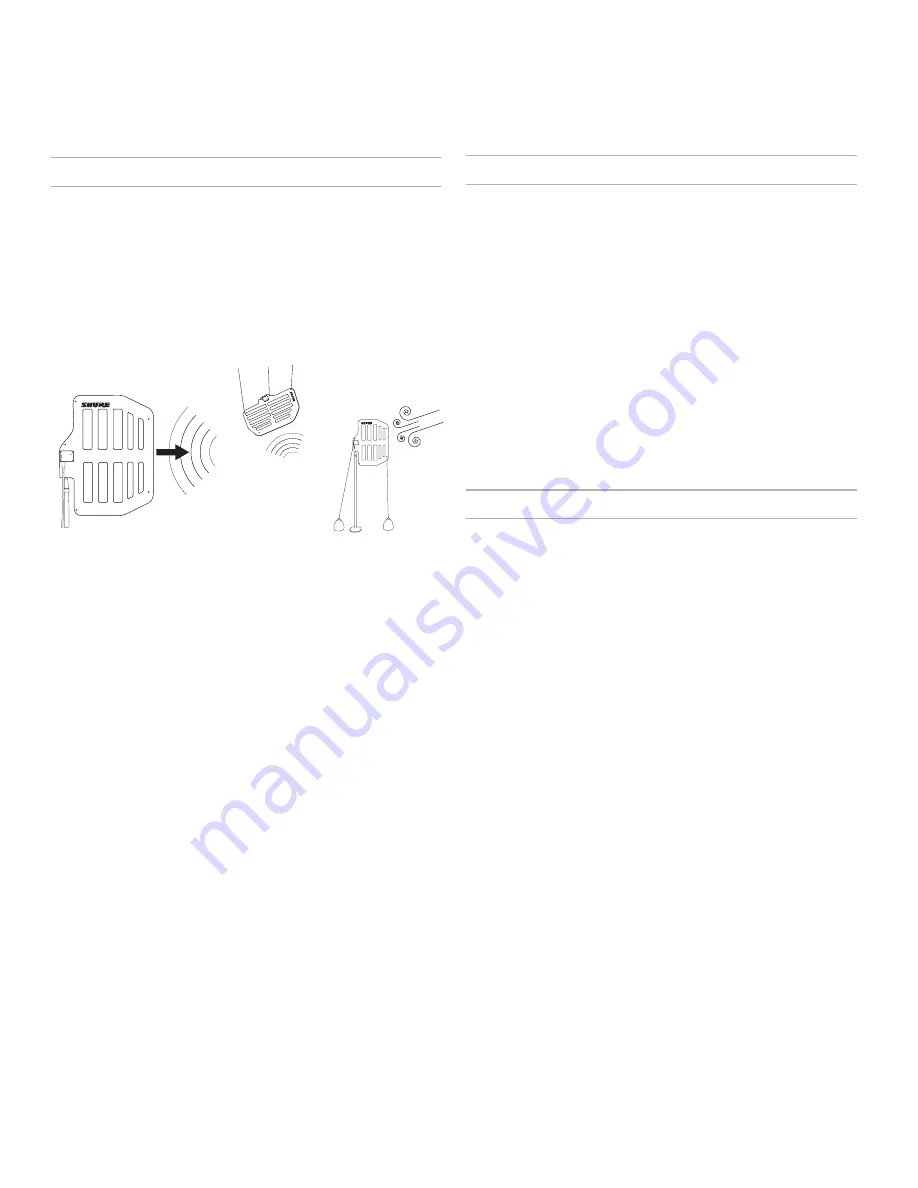 Shure ua874V User Manual Download Page 3