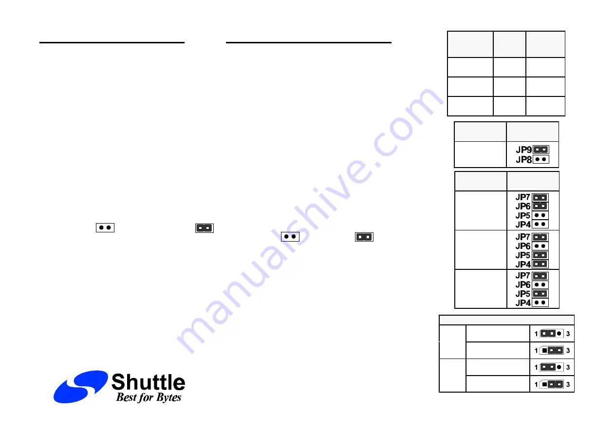 Shuttle HOT-623 Installation Manual Download Page 1