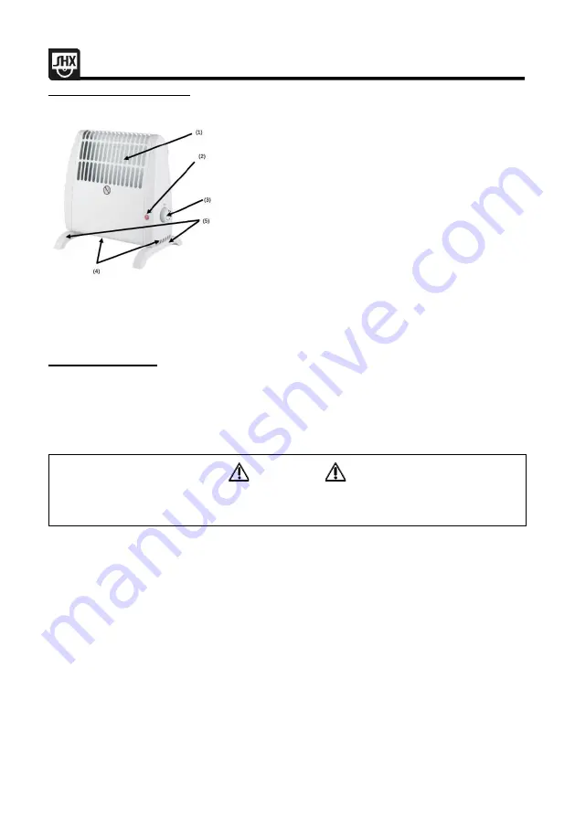 SHX SHX05FW450 Operating Manual Download Page 44