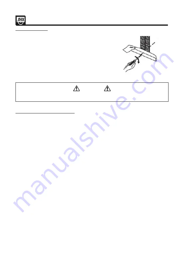 SHX SHX05FW450 Operating Manual Download Page 46