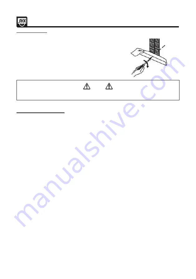 SHX SHX05FW450 Operating Manual Download Page 111