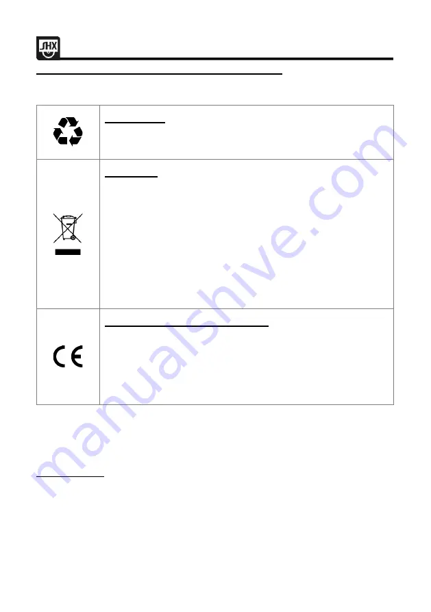 SHX SHX05FW450 Operating Manual Download Page 141