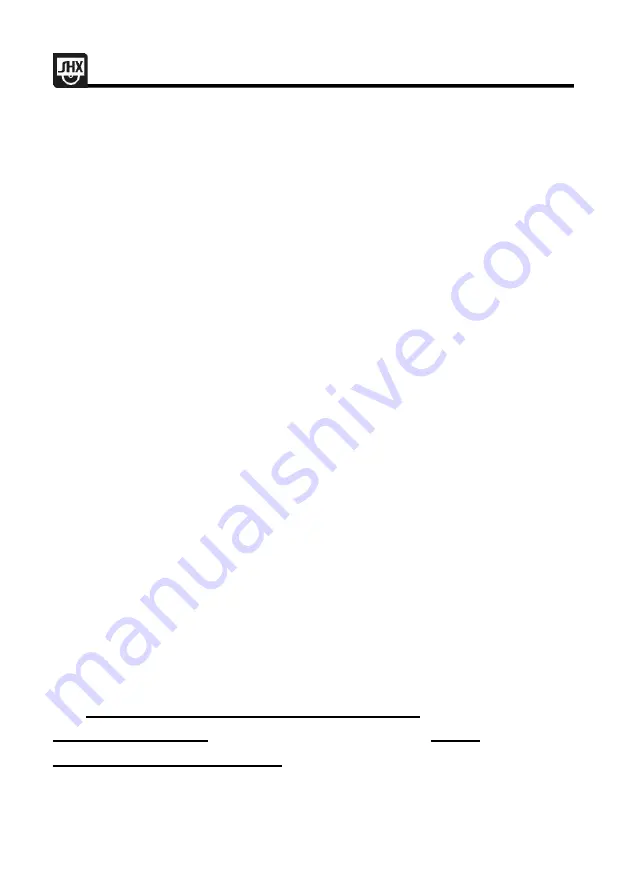 SHX SHX08TKV2000 Operating Manual Download Page 112