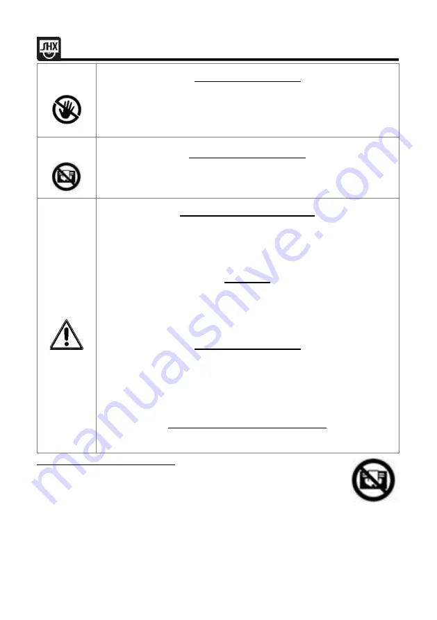 SHX SHX08TKV2000 Operating Manual Download Page 116