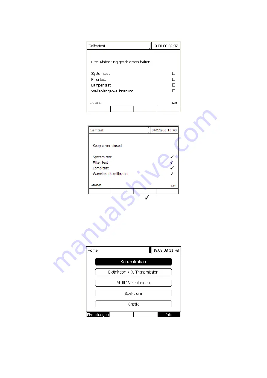 SI Analytics UviLine 8100 Скачать руководство пользователя страница 21