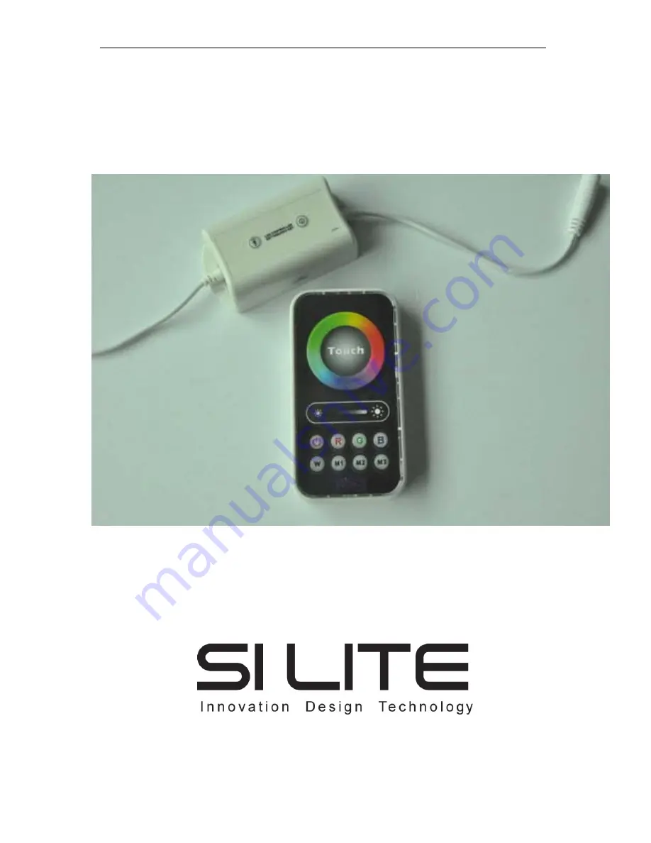 SI-lIte SRTBP09RGB User Manual Download Page 1