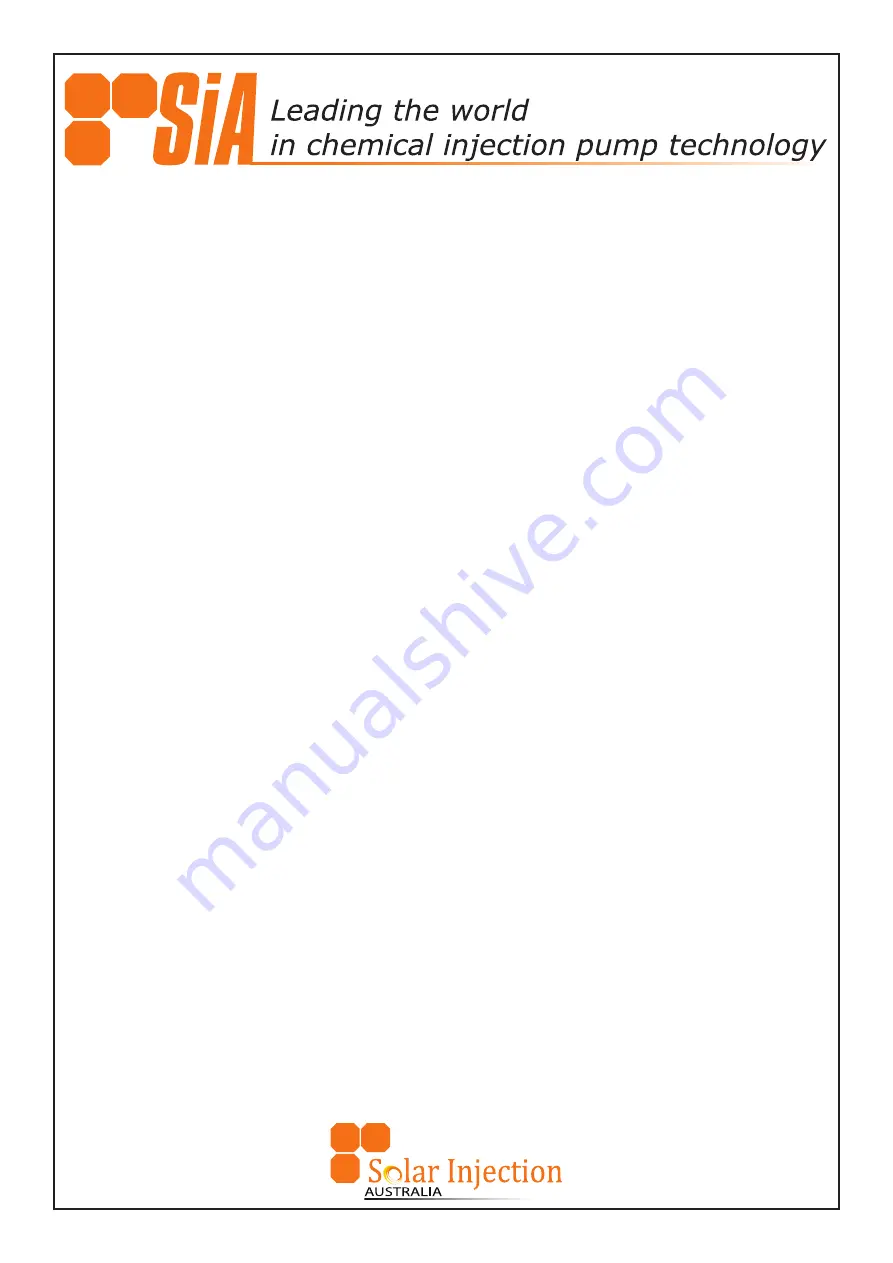 SIA SIA-24-L35-CR-TS-150113-HIEC Installation, Operation & Maintenance Manual Download Page 1