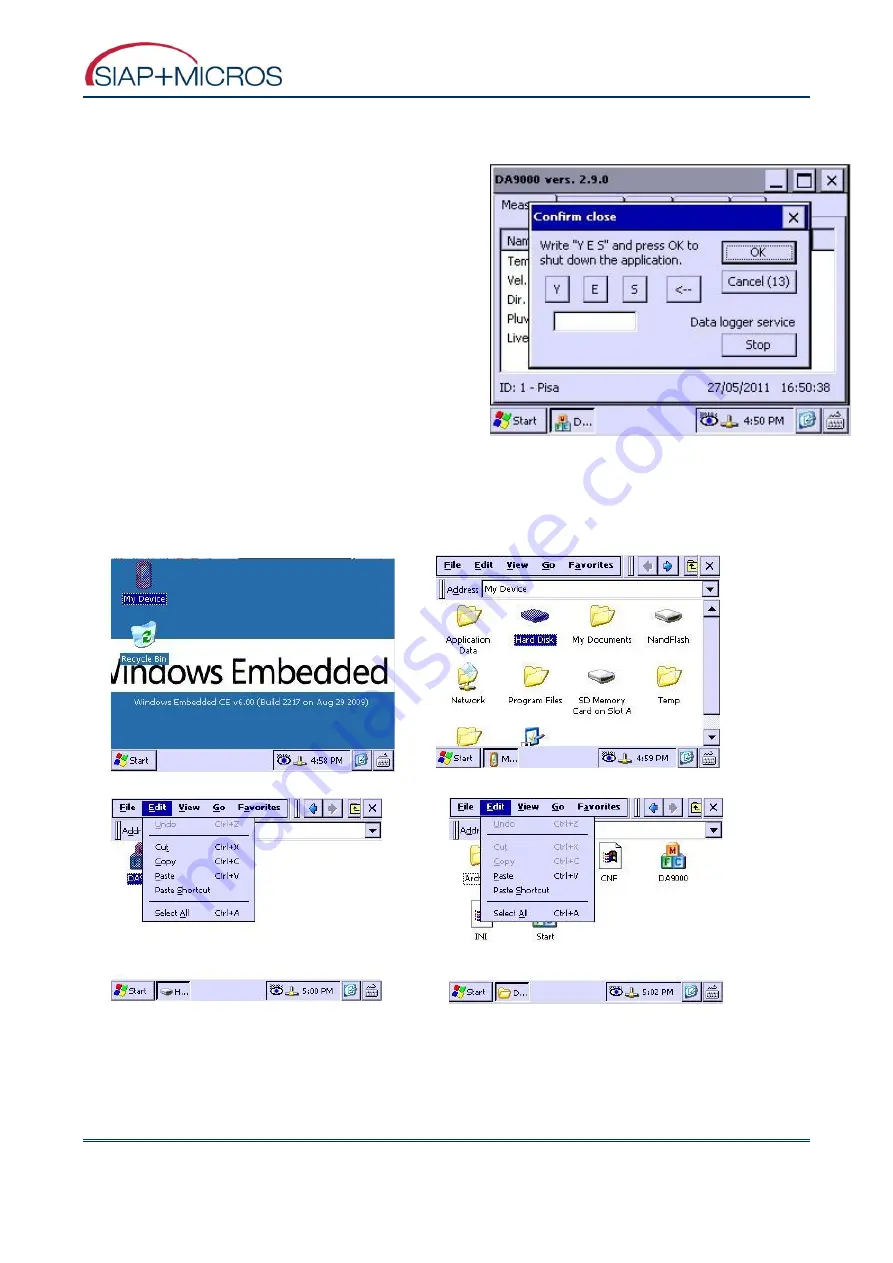 SIAP+MICROS e015a DA15K User Manual Download Page 16