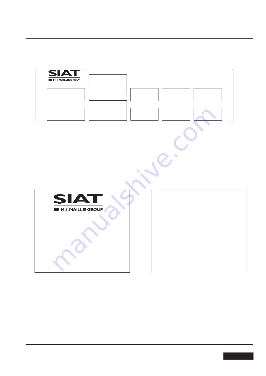 siat SM446 HS Instruction Manual And Spare Parts List Download Page 5