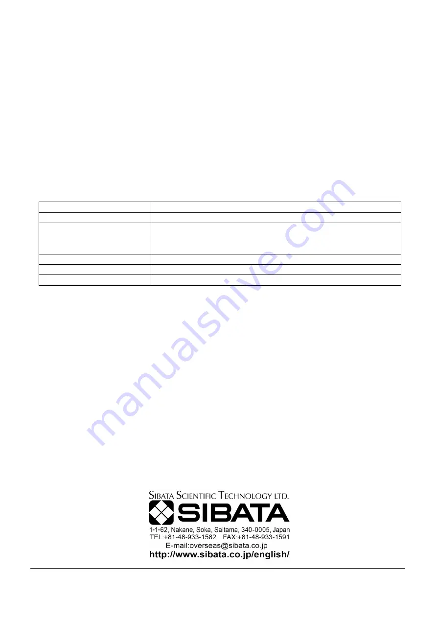 Sibata BU-24L Operation Manual Download Page 4