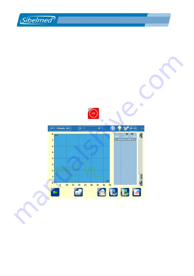 Sibelmed DATOSPIR TOUCH DIAGNOSTIC - D Скачать руководство пользователя страница 49