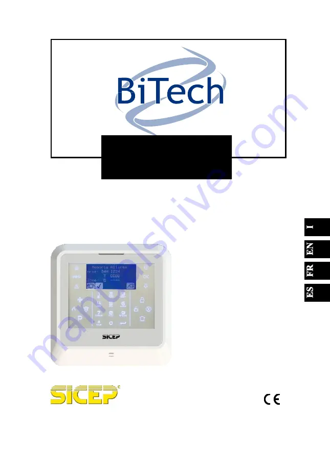 SiCEP BiTech BT-SKW Скачать руководство пользователя страница 1