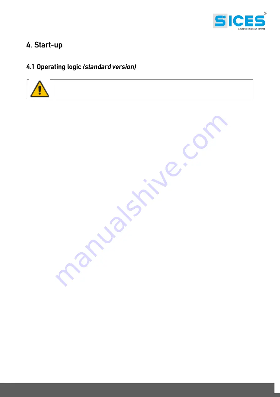 Sices ATS LOGICA Use And Maintenance Manual Download Page 7