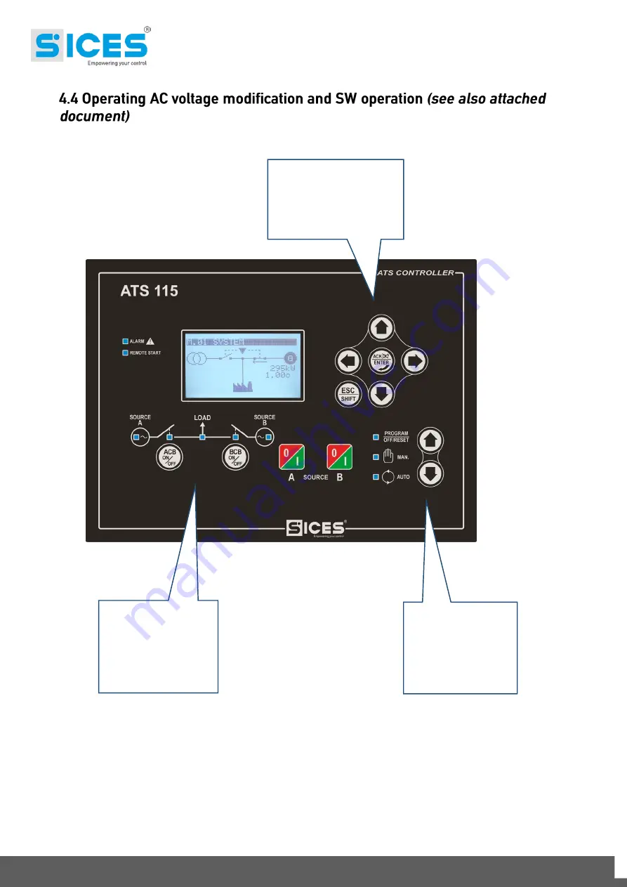 Sices ATS LOGICA Use And Maintenance Manual Download Page 12