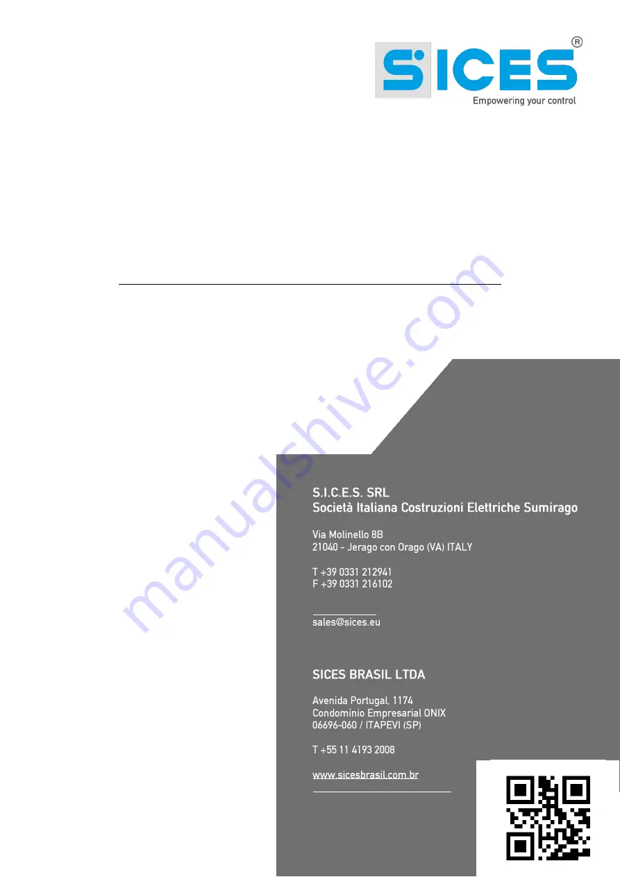 Sices ATS LOGICA Use And Maintenance Manual Download Page 41