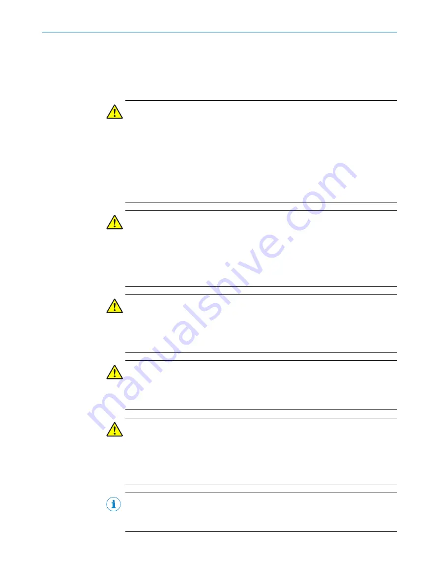 SICK deTem4 Core A/P Operating Instructions Manual Download Page 60