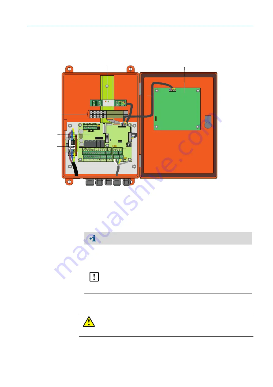 SICK DUSTHUNTER C200 Installation Operation & Maintenance Download Page 47