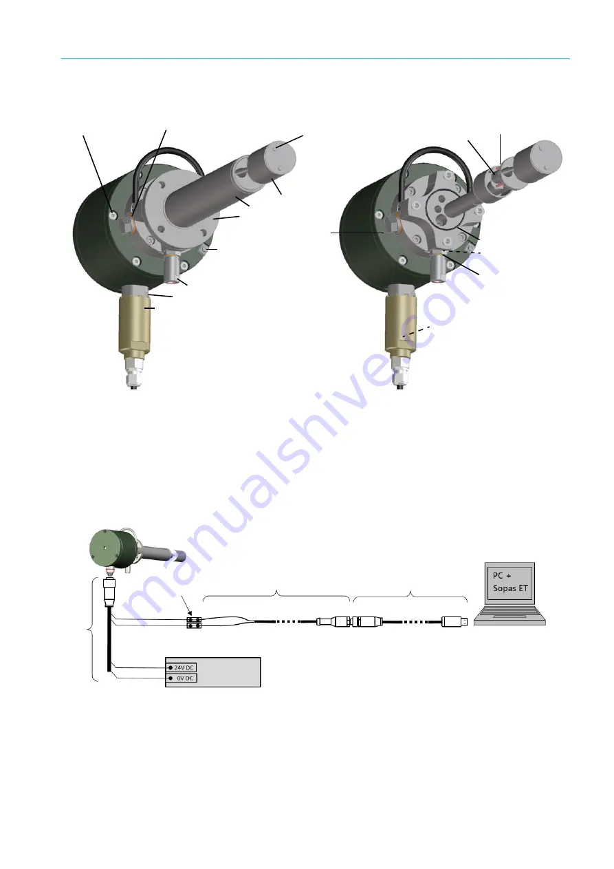 SICK DUSTHUNTER SP100 Ex-2K Operating Instructions Manual Download Page 95