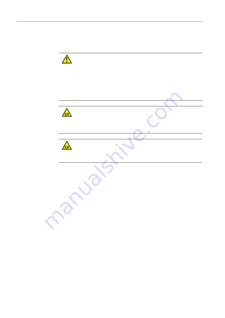 SICK DUSTHUNTER SP100 Ex-2K Operating Instructions Manual Download Page 106