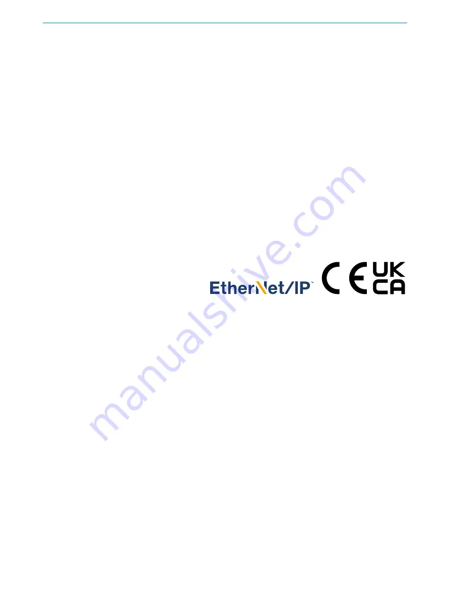 SICK EtherNet/IP AFM60 Operating Instructions Manual Download Page 2