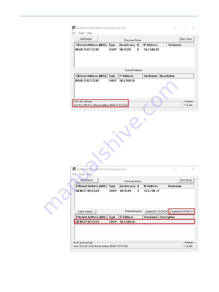 SICK EtherNet/IP AFM60 Operating Instructions Manual Download Page 49