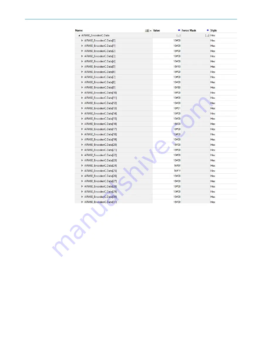 SICK EtherNet/IP AFM60 Operating Instructions Manual Download Page 70