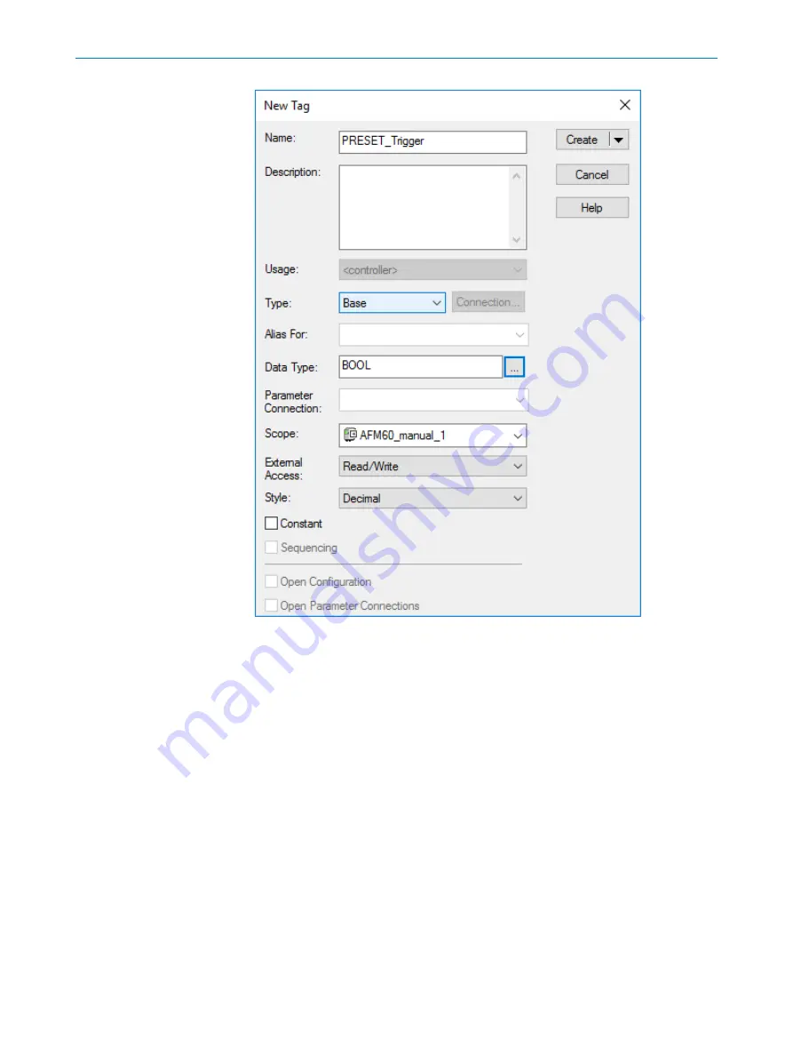 SICK EtherNet/IP AFM60 Operating Instructions Manual Download Page 83