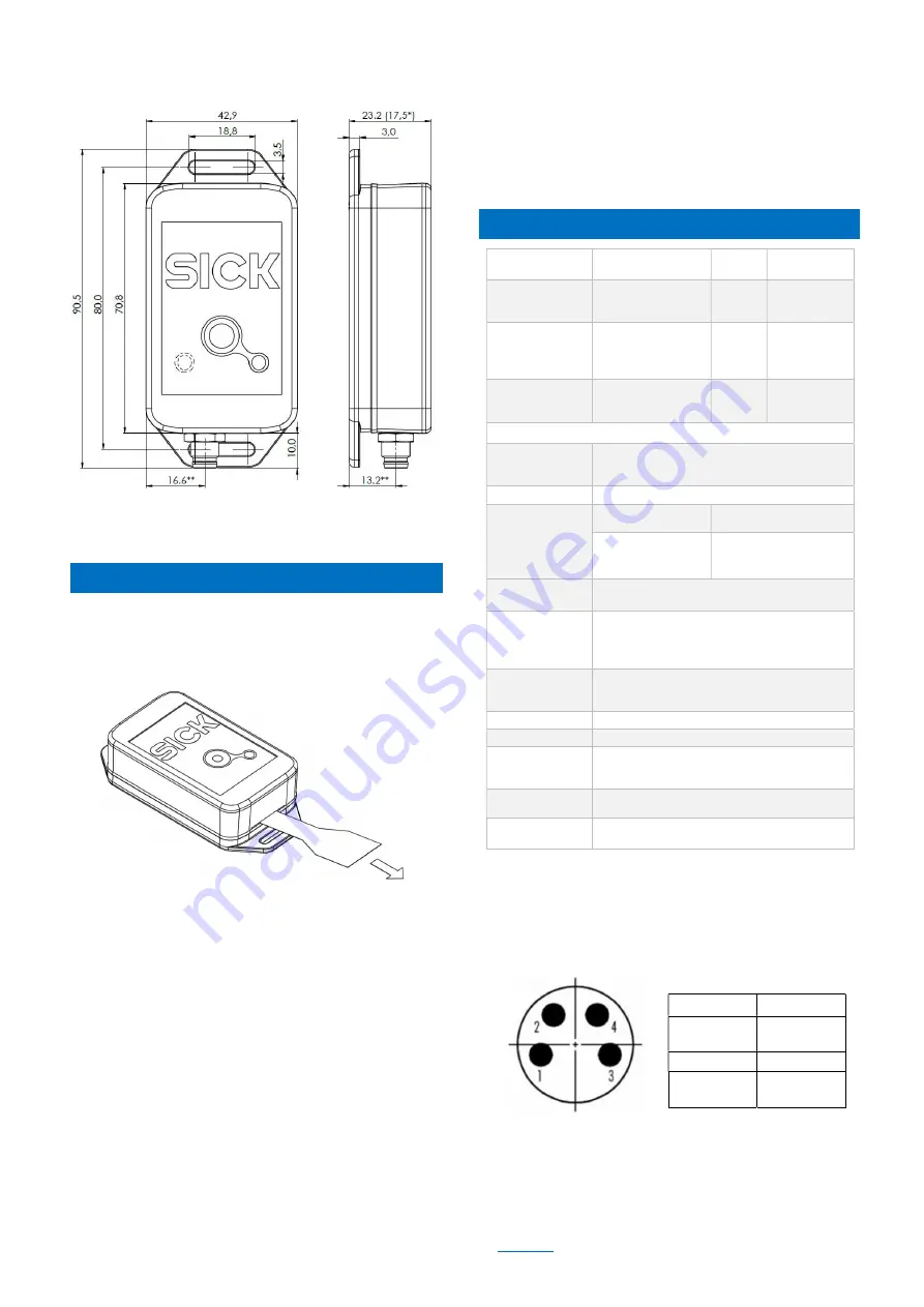 SICK LOCU1 Quick Start Manual Download Page 2