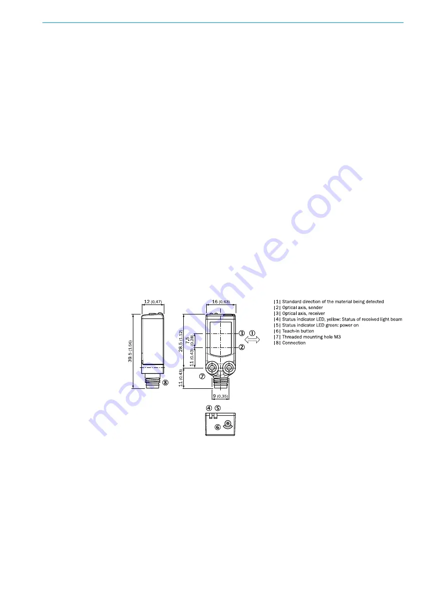 SICK WTB4-3Teach-in Operating Instructions Manual Download Page 2