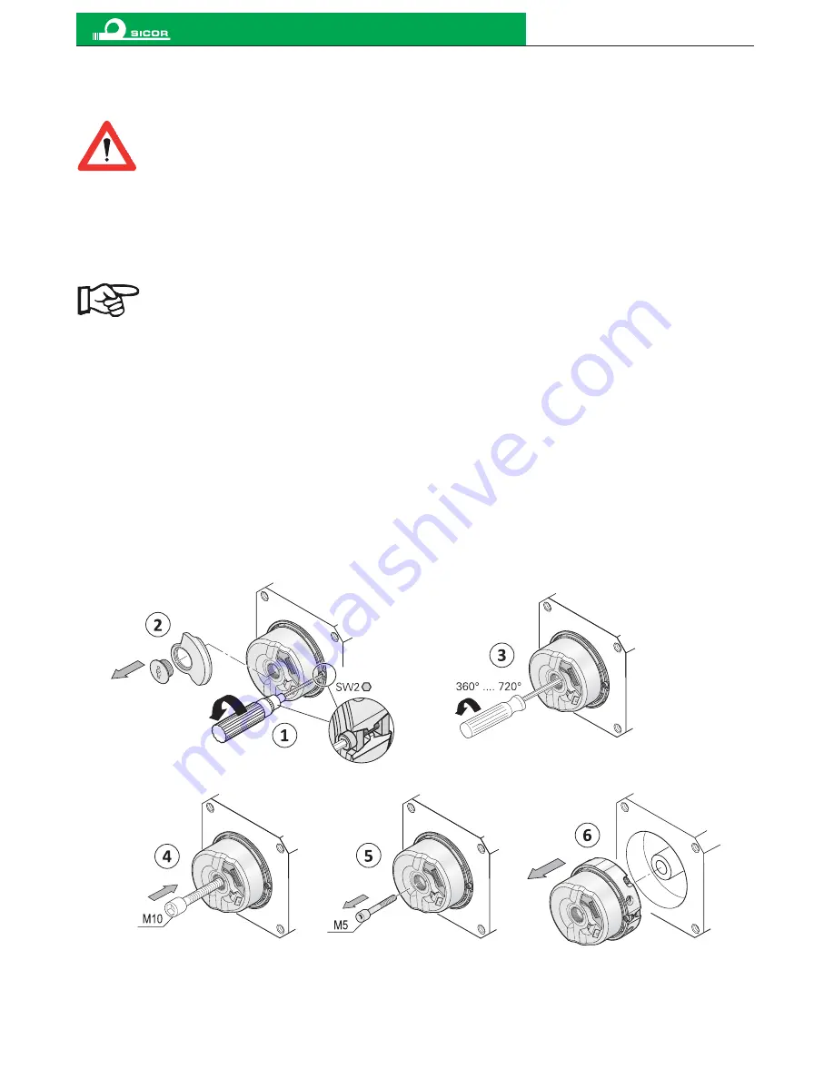 Sicor SGS6 Operating And Maintenance Manual Download Page 33