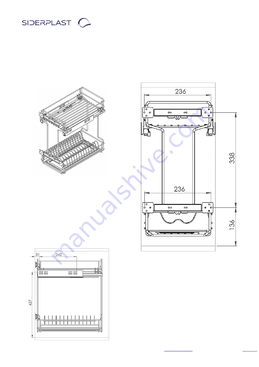 SIDERPLAST RETAHF 182 Mounting Instructions Download Page 1