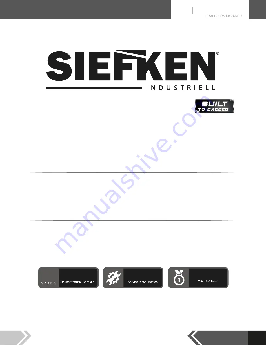 Siefken CUTTING DAMON CD3525 Скачать руководство пользователя страница 32