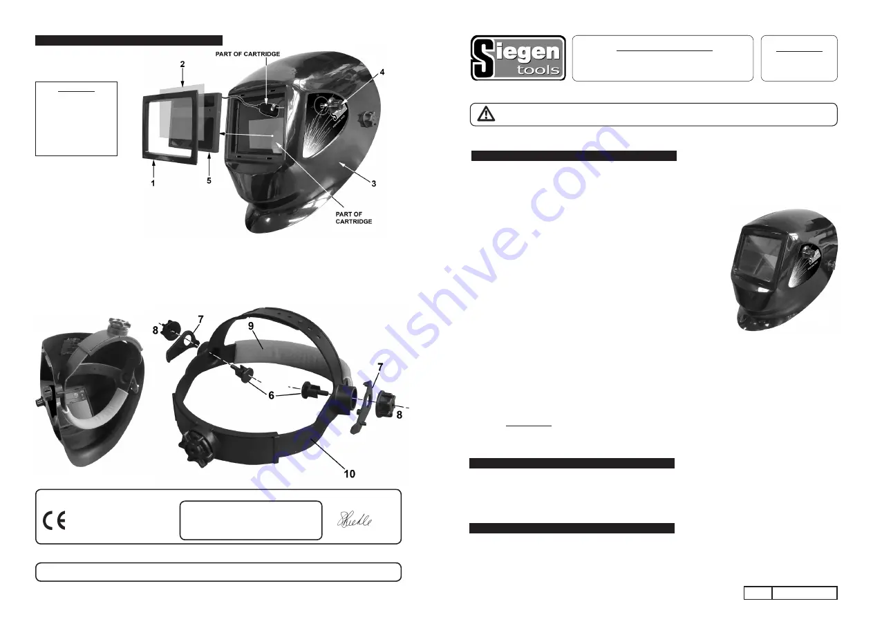 Siegen tools S0825 Скачать руководство пользователя страница 1