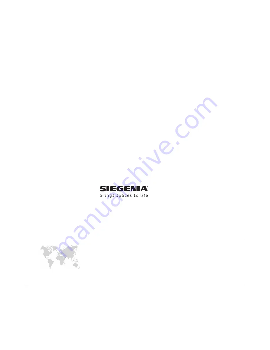 Siegenia AEROTUBE DD 110 Operating Instructions Manual Download Page 20