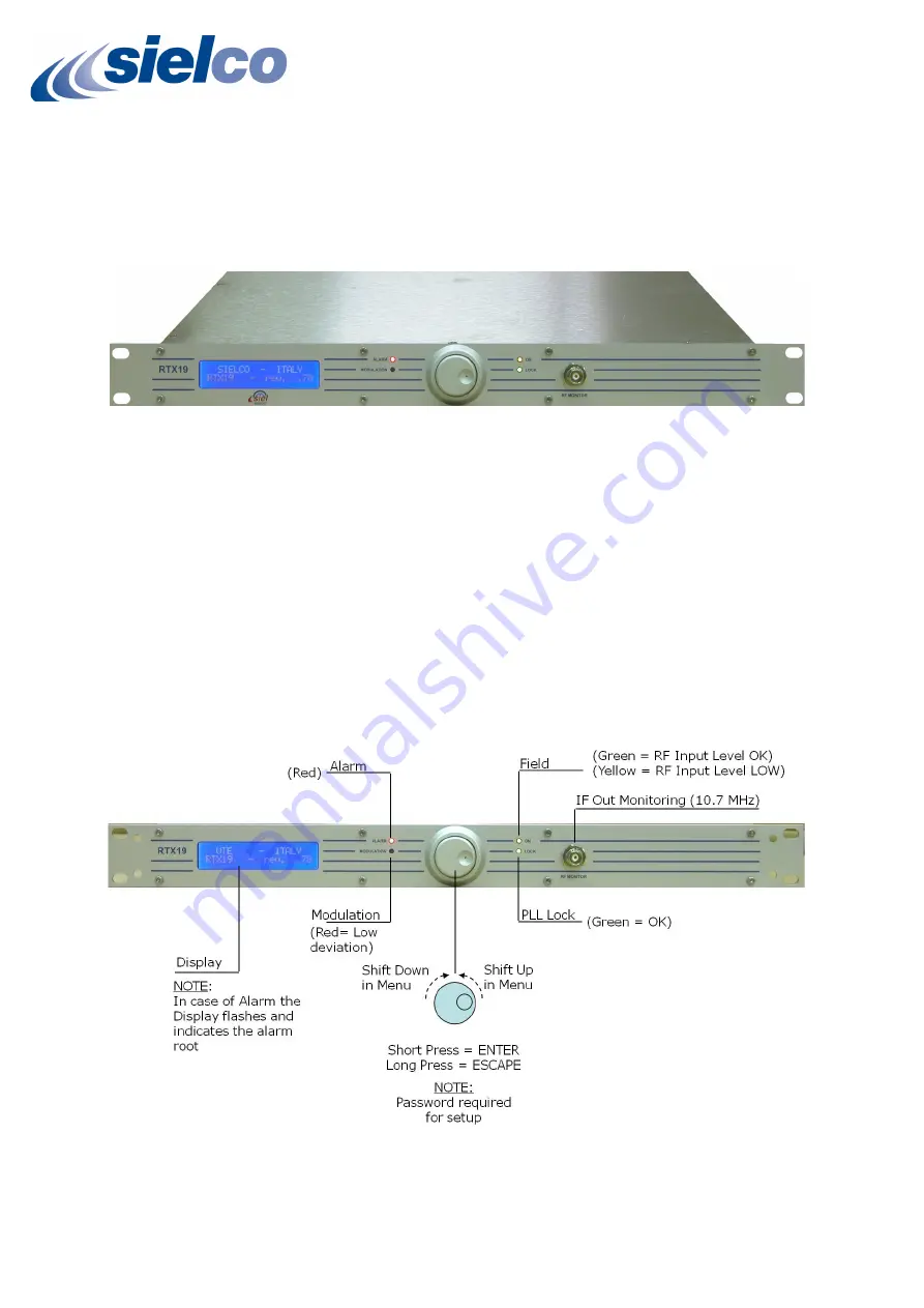 sielco EXC19 User And Maintenance Manual Download Page 8