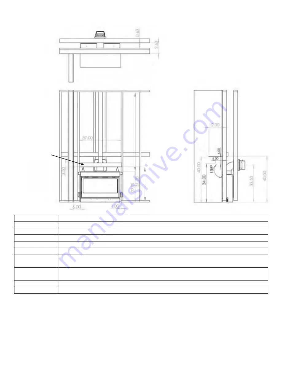 Sierra Flame BONAPARTE-36 Installation And Operating Instructions Manual Download Page 14