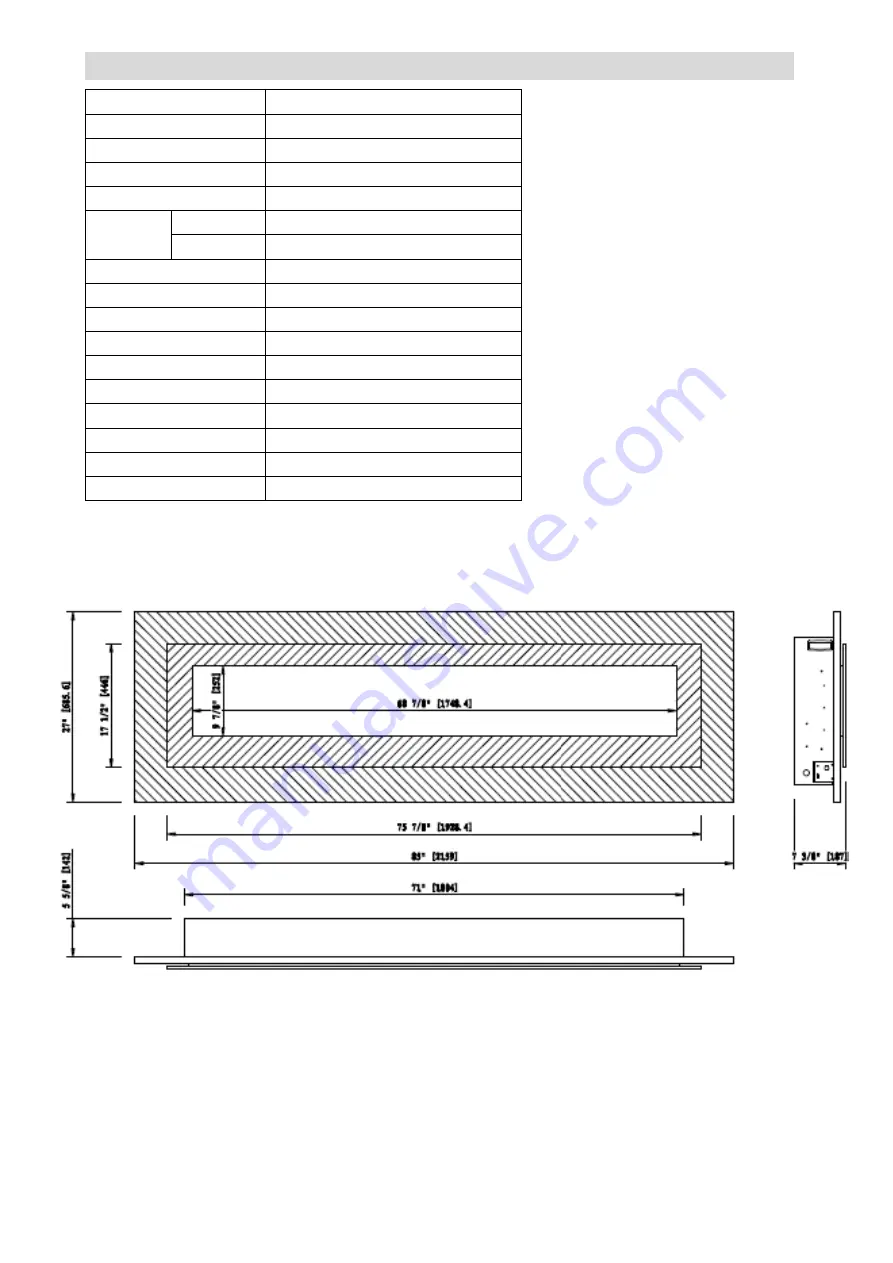 Sierra Flame WM-FML-40 Installation And Operation Instructions Manual Download Page 7