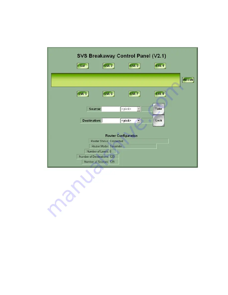 SIERRA VIDEO SYSTEMS Crestron 908012 User Manual Download Page 24