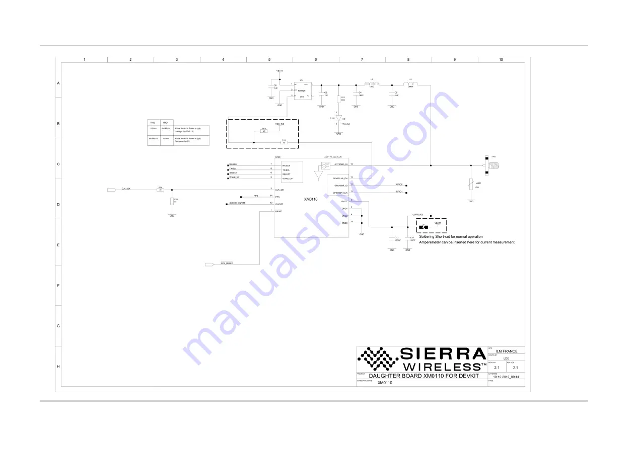 Sierra Wireless AirPrime XM0110 User Manual Download Page 43