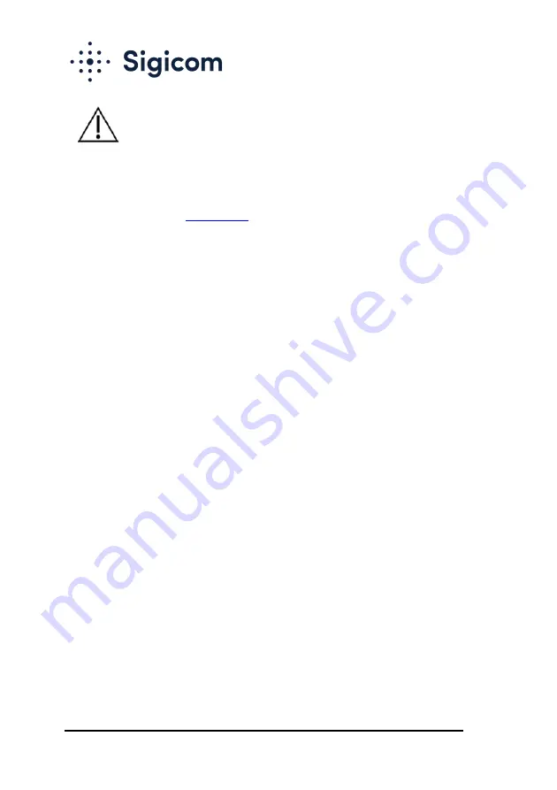 Sigicom 080-04212-0 Manual Download Page 3