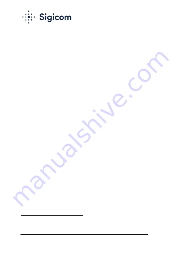 Sigicom 080-05222-0 Manual Download Page 41