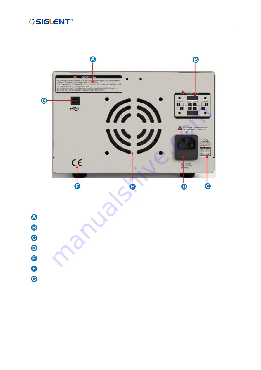 SIGLENT SPD3303C Series Quick Start Manual Download Page 14