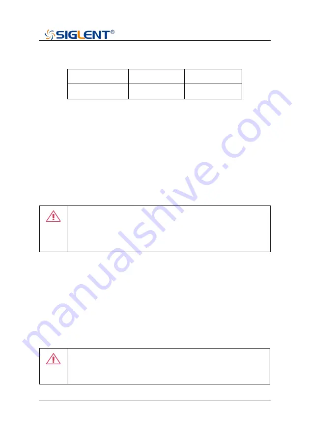 SIGLENT SSA5000A Quick Manual Download Page 12