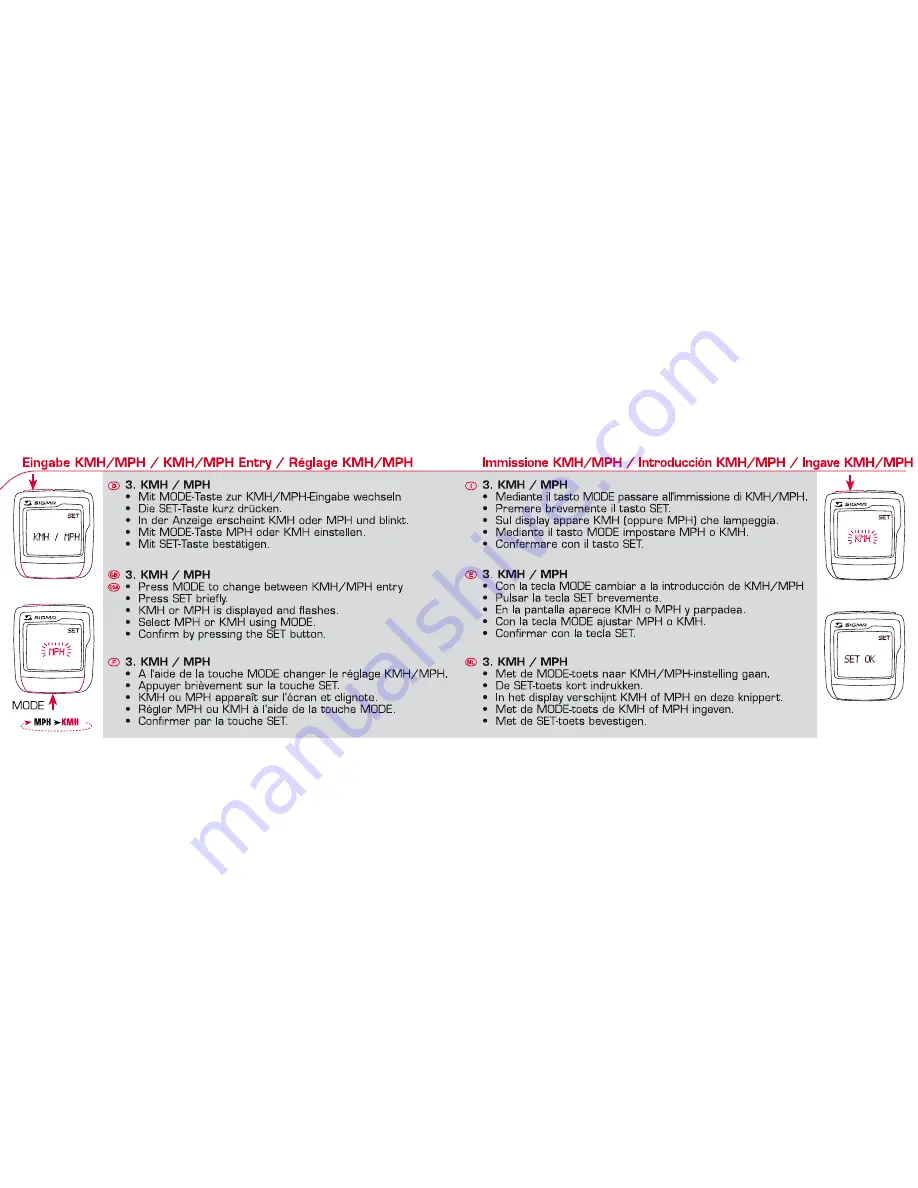 SIGMA SPORT BC 1106L DTS Manual Download Page 17