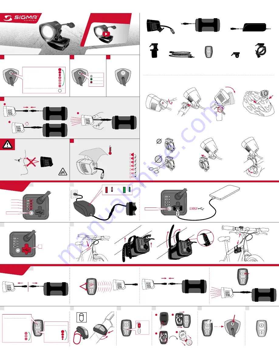 SIGMA SPORT Buster 2000 Manual Download Page 1