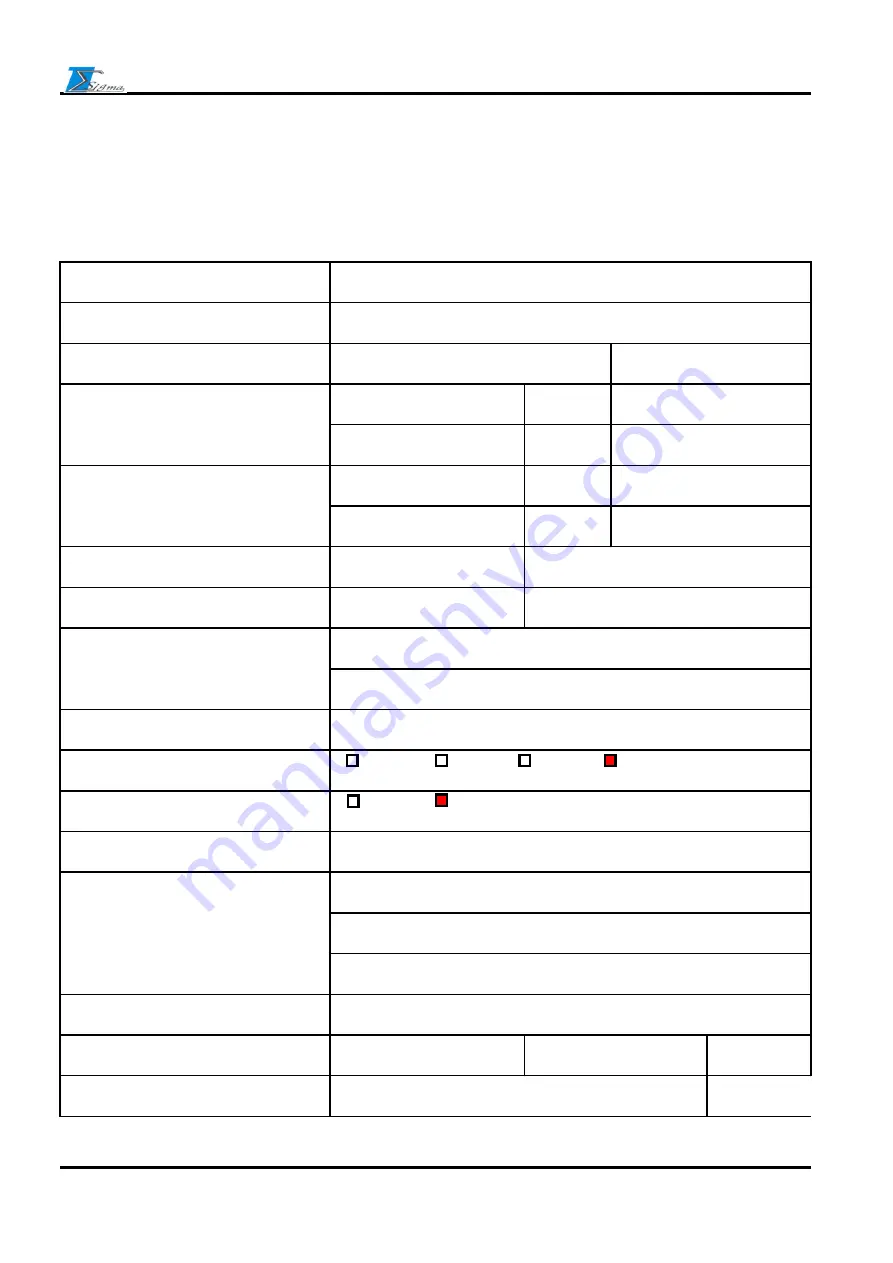 Sigma-Tech SMP-40300P User Manual Download Page 17